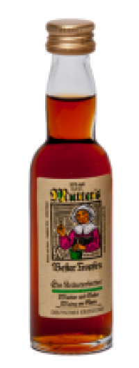 Miniflasche 0,04 Liter / "Mutters Bester Tropfen" Kräuterlikör, Kräuterbitter